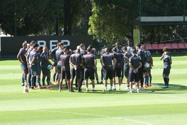 Atltico encerra preparao na Cidade do Galo para partida contra Grmio, pelo Campeonato Brasileiro