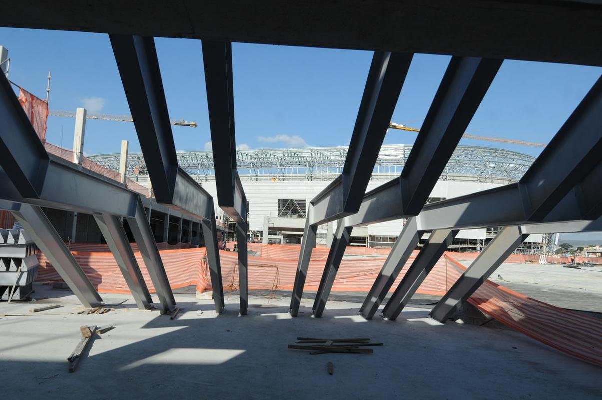 Futuro estdio do Galo, Arena MRV est com 60% das obras concludas