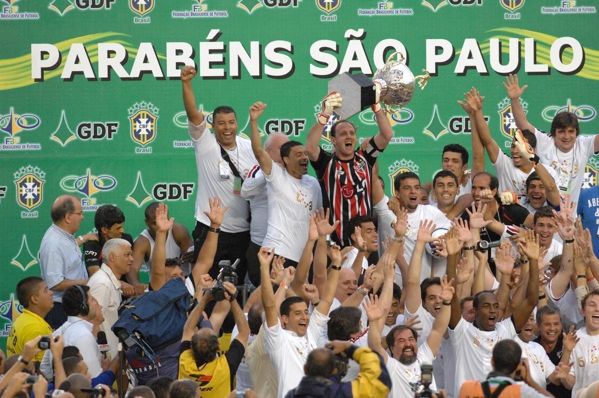 So Paulo - 6 // 6 - Campeonatos Brasileiros (1977, 1986, 1991, 2006, 2007 e 2008)