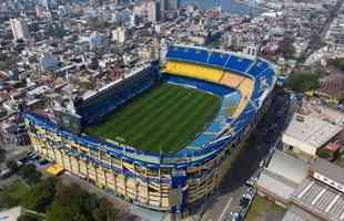 La Bombonera, casa do Boca Juniors-ARG, comporta 54 mil torcedores (Grupo F)