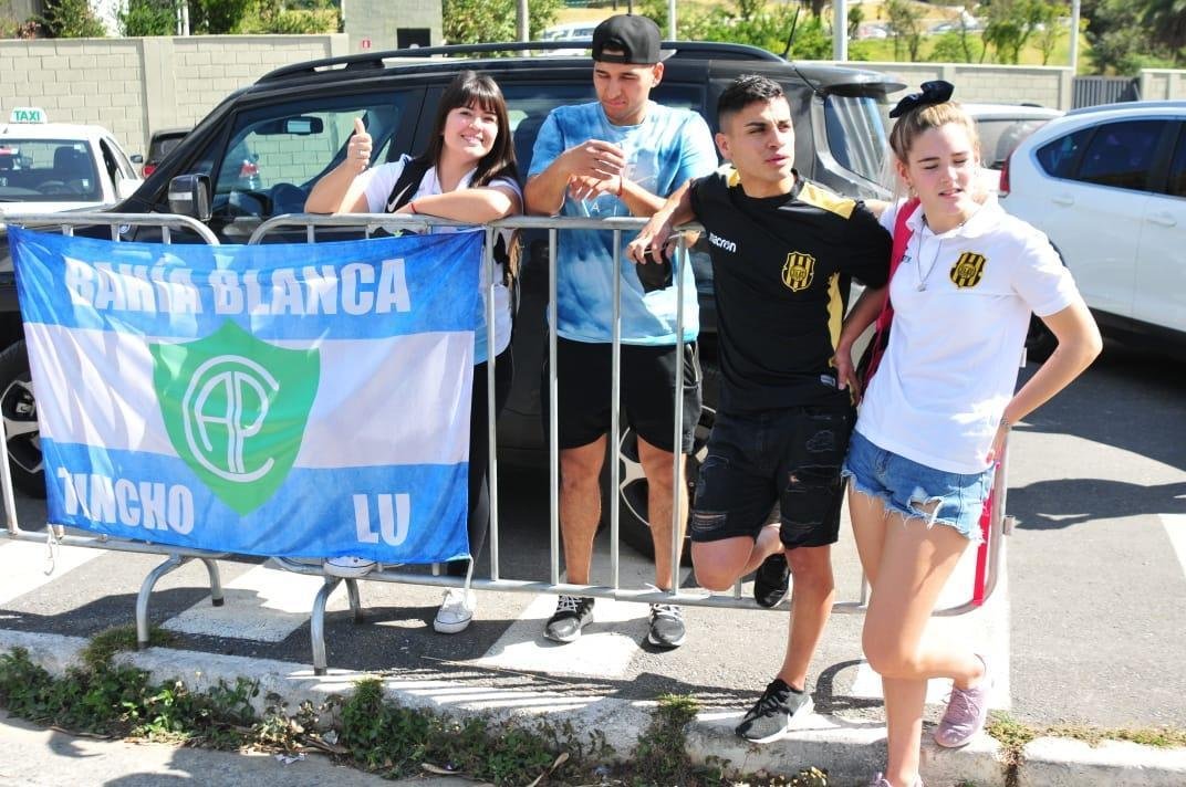 Imagens do treinamento da Argentina na Cidade do Galo