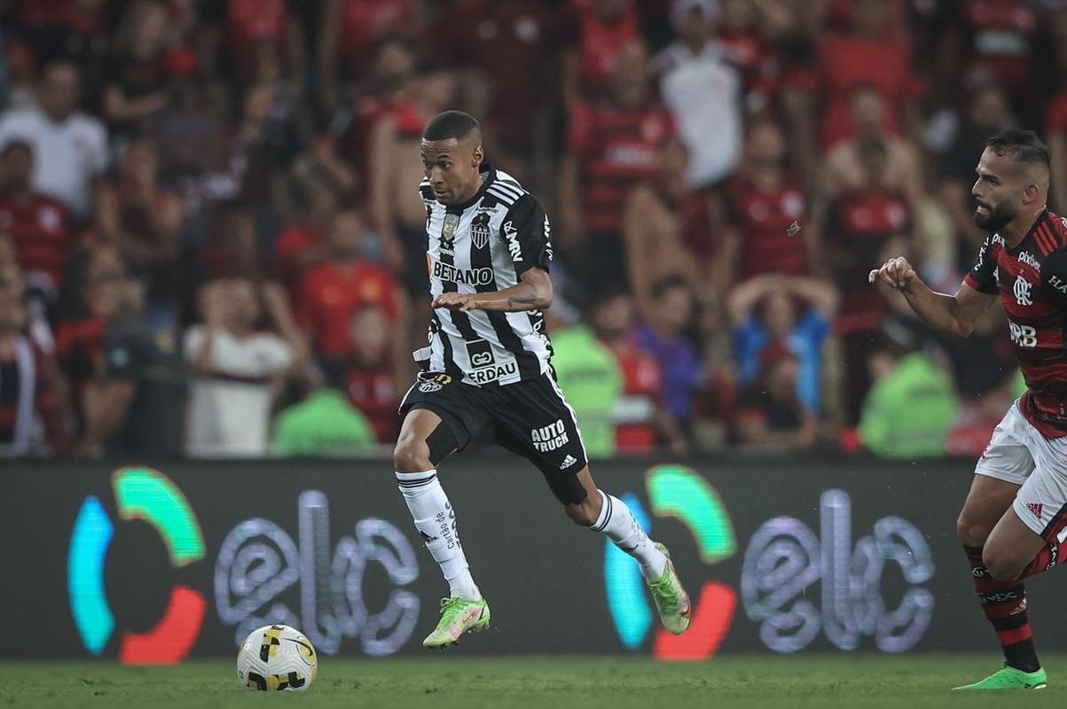 Fotos do jogo de volta das oitavas de final da Copa do Brasil, entre Flamengo e Atltico, no Maracan, no Rio de Janeiro