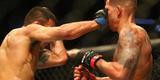 Fotos da vitria de Rafael dos Anjos, que valeu o cinturo dos leves do UFC