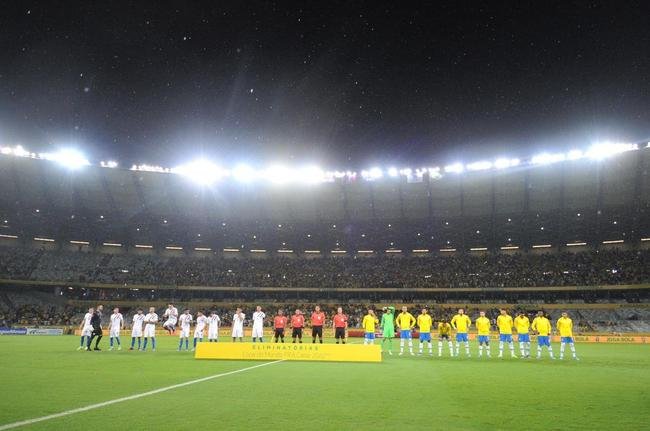 Brasil goleou o Paraguai por 4 a 0 no Mineiro, em BH, pelas Eliminatrias da Copa do Mundo, com gols de Raphinha, Philippe Coutinho, Antony e Rodrygo