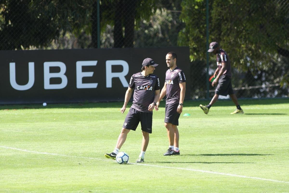 Atltico encerra preparao na Cidade do Galo para partida contra Grmio, pelo Campeonato Brasileiro