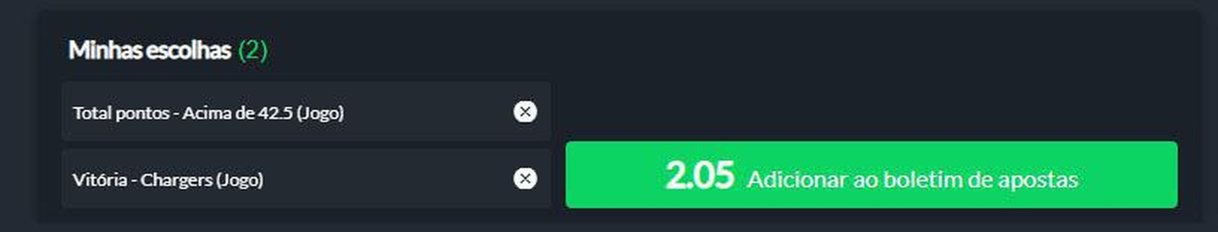 Los Angeles Chargers vence Las Vegas Raiders e mais de 42,5 pontos - Mais um duelo de diviso na semana 1 da NFL. E a AFC Oeste deve pegar fogo com quatro candidatos aos playoffs. O Chargers  favorito neste primeiro jogo por jogar em casa e ter um time mais forte do que o Raiders. A tendncia  que seja um jogo com muitos pontos, especialmente pela fora ofensiva das equipes. Acreditamos aqui que essa dica tem muito valor para a rodada da NFL.