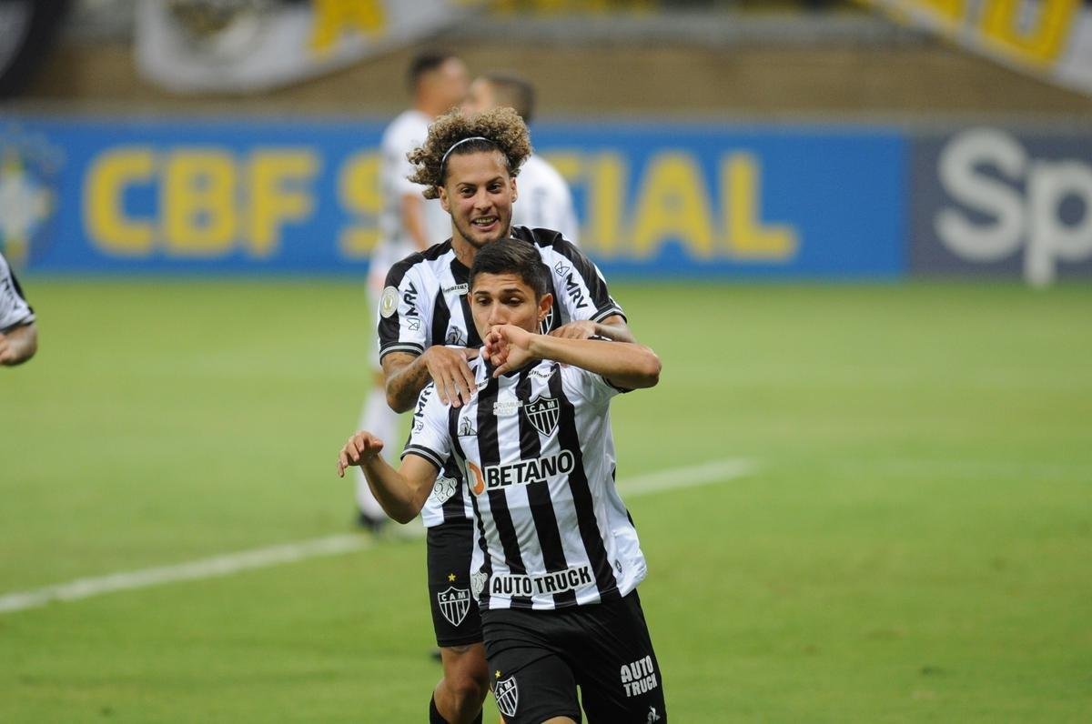 Fotos de Atltico x Santos, no Mineiro, pelo Campeonato Brasileiro