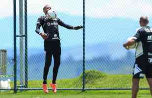 Atltico treinou na manh desta segunda-feira (16/1) na Cidade do Galo.