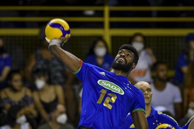 Fotos da final do Mundial de Vlei Masculino, entre Cruzeiro e Civitanova-ITA, no Ginsio Divino Braga, em Betim