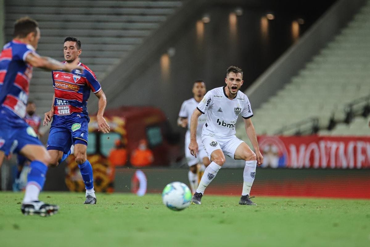 Atltico perdeu por 2 a 1 para o Fortaleza, no Castelo