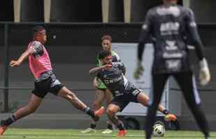 Fotos do treino do Atltico na Cidade do Galo, nesta quarta-feira (21/9).