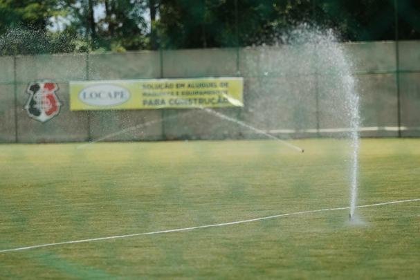 CT Ninho das Cobras j opera com um campo, o segundo segundo teve a drenagem finalizada e segue para os prximos passos da obra