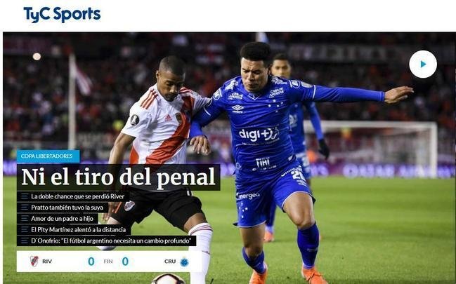 TyC: Nem o tiro de pênalti