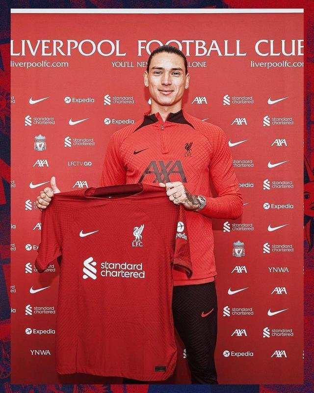 Liverpool: atacante Darwin Nez (ex-Benfica)