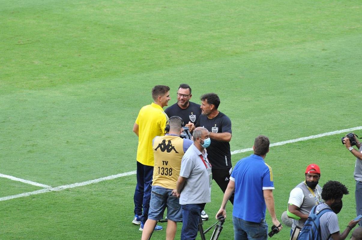 Fotos do clssico entre Atltico e Cruzeiro, no Mineiro, em BH, pela nona rodada do Campeonato Mineiro de 2022
