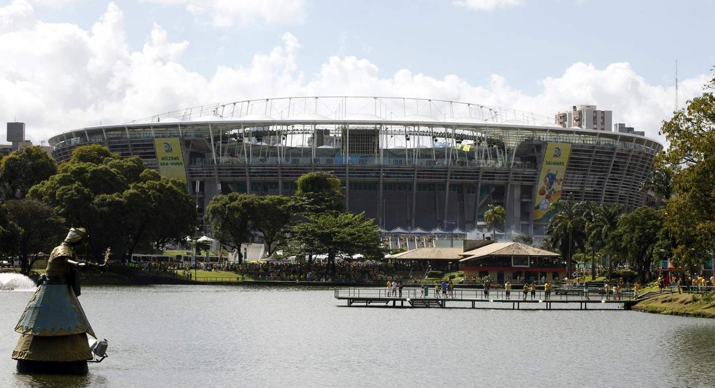 Estdio de Salvador receber dez partidas de futebol na Olimpada do Rio 