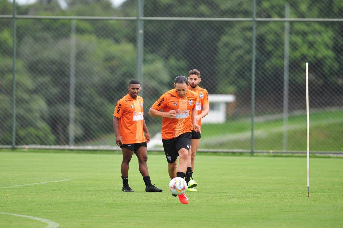 Fotos do primeiro treino do Atltico em 2020. Foi a primeira atividade comandada pelo venezuelano Rafael Dudamel