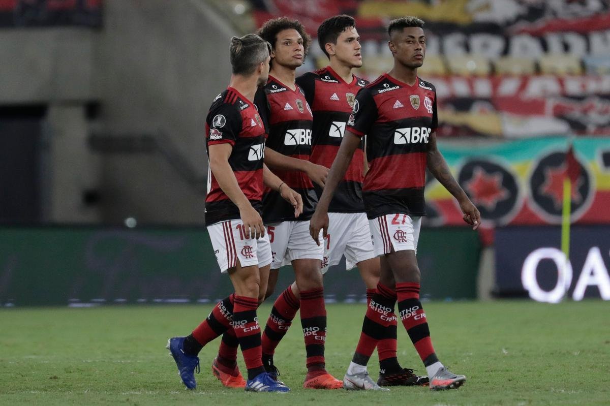 Oitavas de final: US$ 1,05 milhão - Na foto, o Flamengo, eliminado nesta etapa da competição em 2020