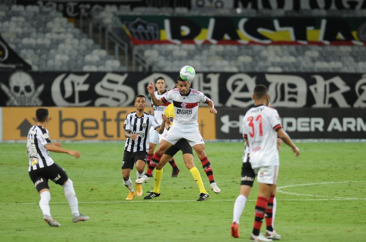 Imagens do jogo entre Atltico e Flamengo, no Mineiro, pelo Brasileiro