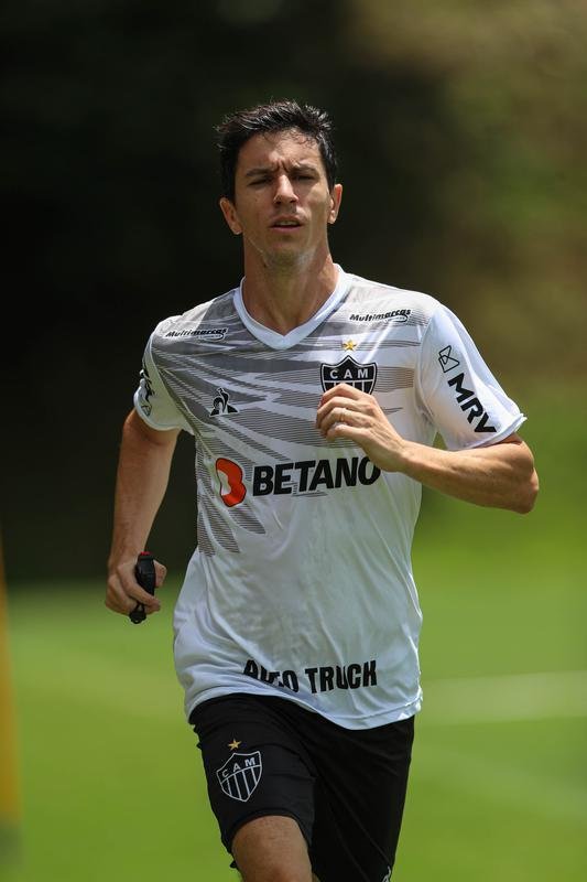 Fotos do treino do Atlético nesta quarta-feira, que contou com Nacho Fernández