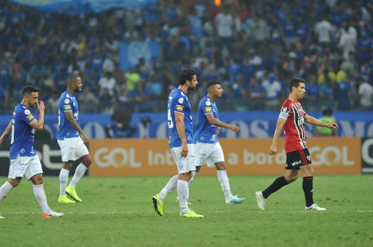 Fotos de Cruzeiro x So Paulo, no Mineiro, pela 26 rodada do Campeonato Brasileiro