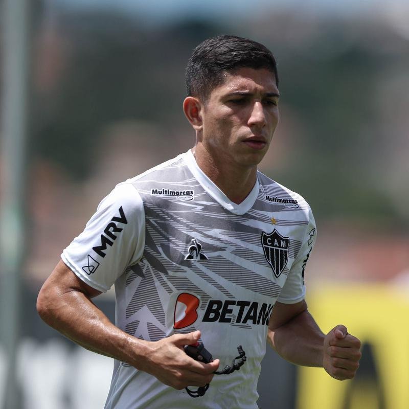 Treino do Atltico em 15/3/2021, na Cidade do Galo