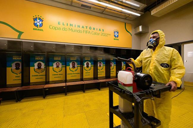 Mineiro, em BH, foi envelopado em verde, amarelo e azul para receber o duelo entre Brasil e Paraguai pela 16 rodada das Eliminatrias da Copa do Mundo do Catar