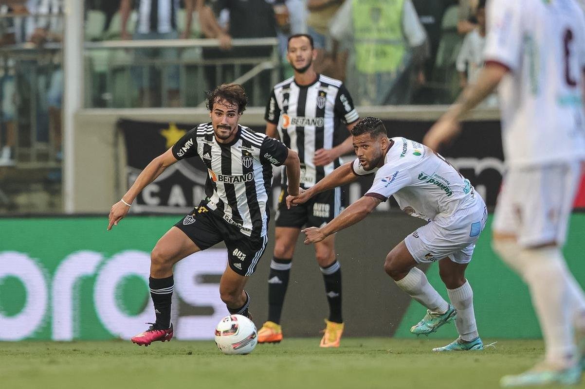 Atltico x Patrocinense: fotos do jogo pelo Campeonato Mineiro