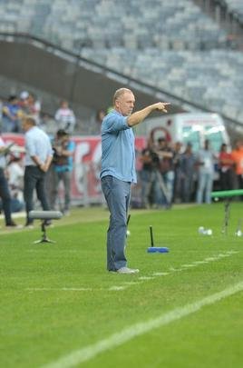 Fotos do jogo entre Cruzeiro e So Paulo