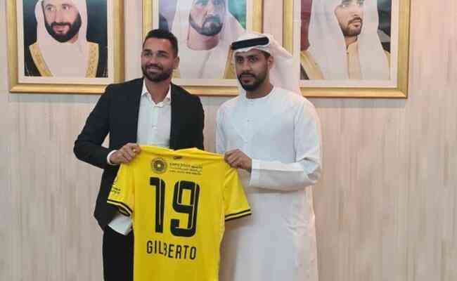 Gilberto foi anunciado como reforço do Al Wasl, comandado pelo técnico brasileiro Odair Hellmann
