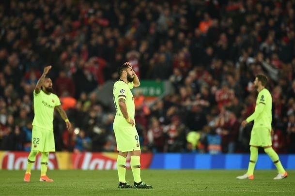 Jogadores do Barcelona lamentam eliminação para o Liverpool na semifinal da Liga dos Campeões