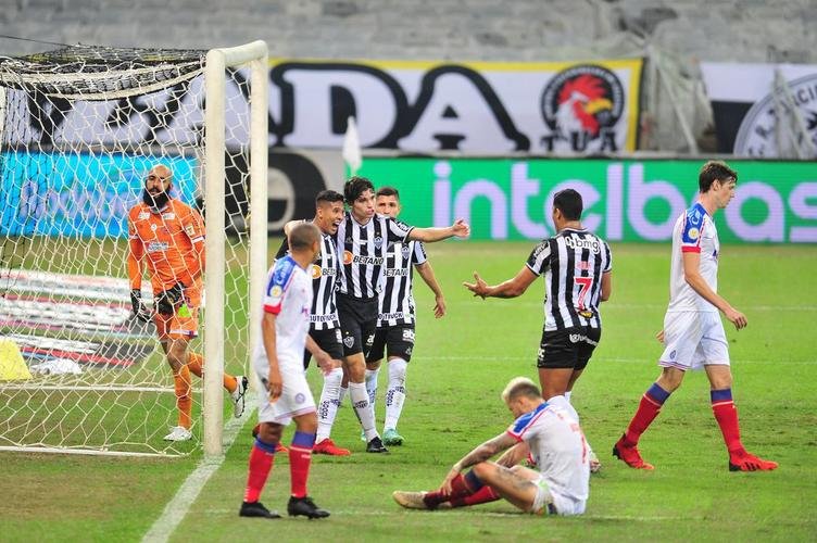 Imagens do confronto entre Atltico e Bahia, vlido pelas oitavas de final da Copa do Brasil 2021