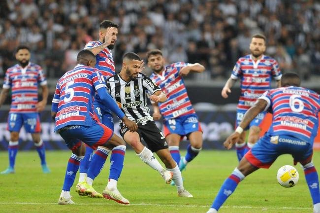 Atltico buscou virada eletrizante sobre o Fortaleza no Mineiro 