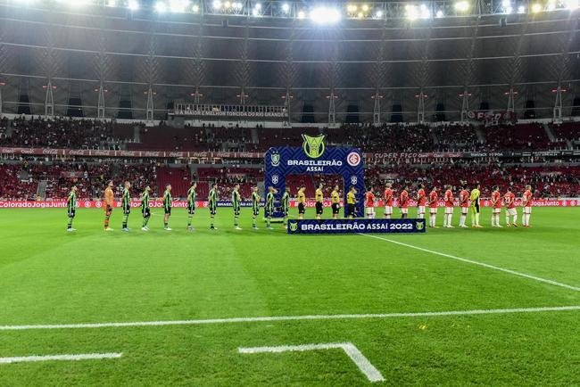 Fotos do duelo entre Internacional e Amrica, no Beira-Rio, em Porto Alegre, pela 16 rodada da Srie A do Campeonato Brasileiro.