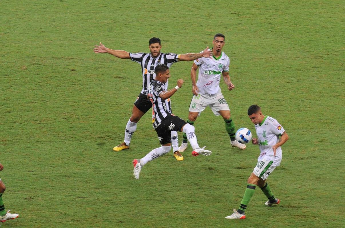 Fotos do clssico entre Atltico e Amrica, no Mineiro, pelo Grupo D da Copa Libertadores 2022