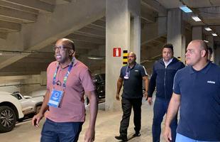 Chegada de Ronaldo ao Independncia para Cruzeiro x Remo