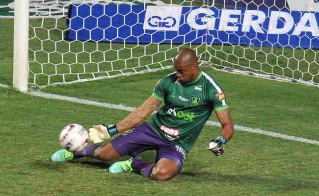 Goleiro Jailson, do Amrica,  experiente na Copa Libertadores