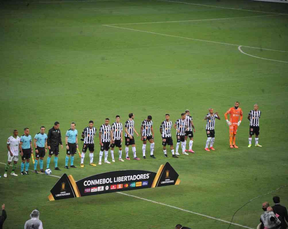Fotos do clássico entre Atlético e América, no Mineirão, pelo Grupo D da Copa Libertadores 2022