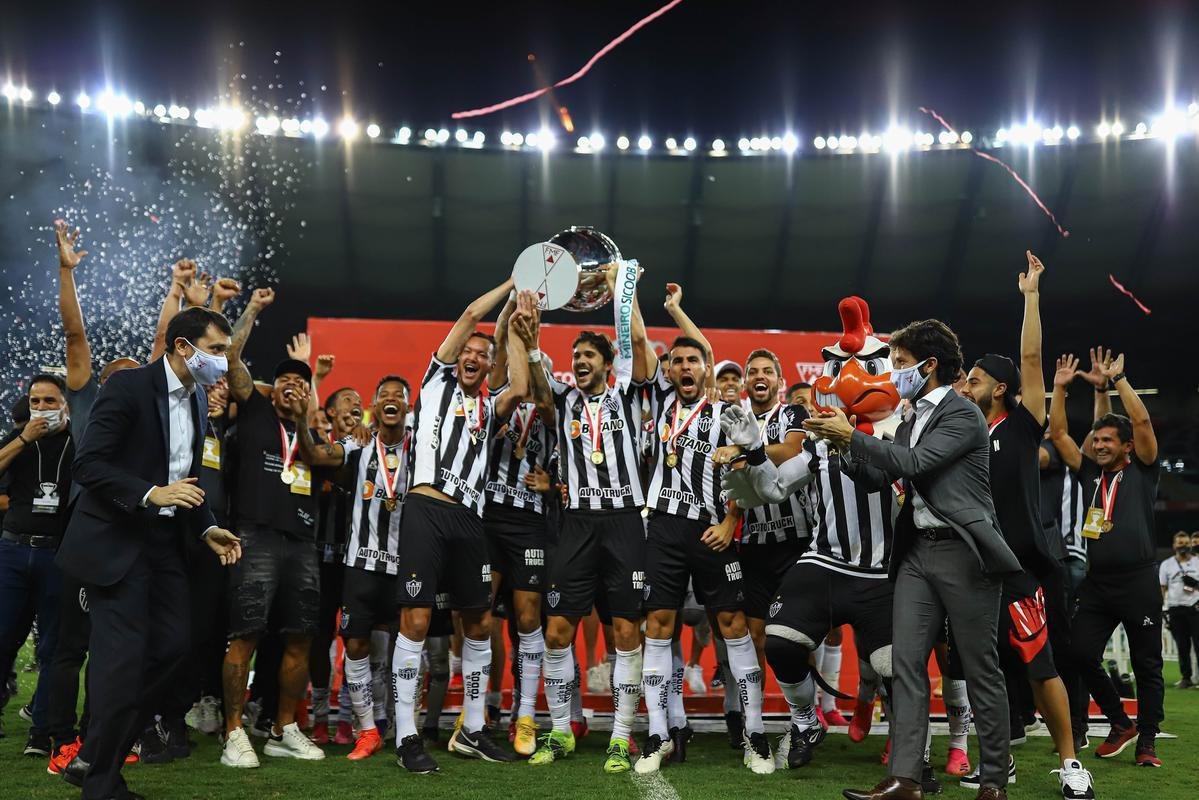 Fotos da festa do Atltico no Mineiro com a conquista do bicampeonato mineiro