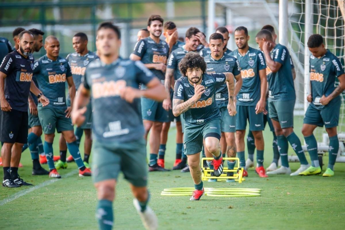 O tcnico Levir Culpi comandou, na tarde desta tera-feira, treinamento na Cidade do Galo