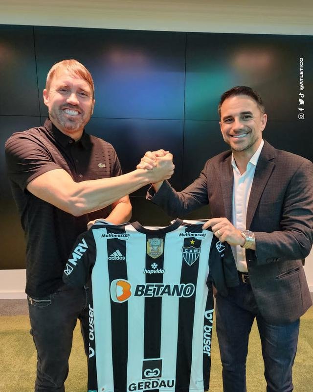 Atltico anunciou o tcnico Eduardo Coudet