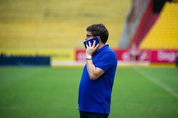 Fotos do treino do Cruzeiro no Estádio Monumental Isidro Romero Carbo, em Guayaquil