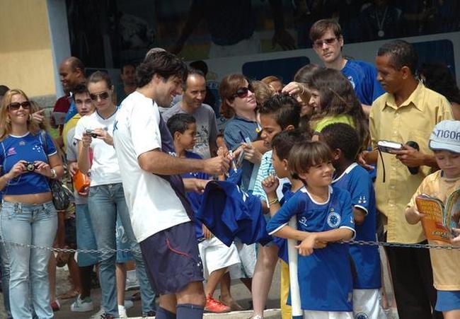 Fabrício sempre foi identificado com a torcida celeste