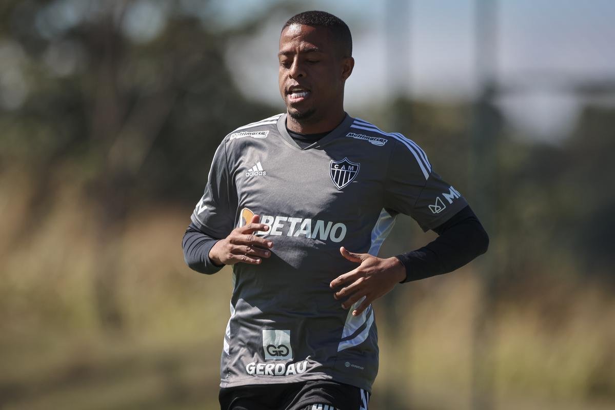 Fotos do treino do Atltico neste domingo, na Cidade do Galo