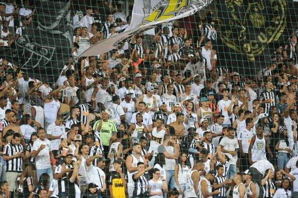 Fotos do jogo entre Atltico e Grmio