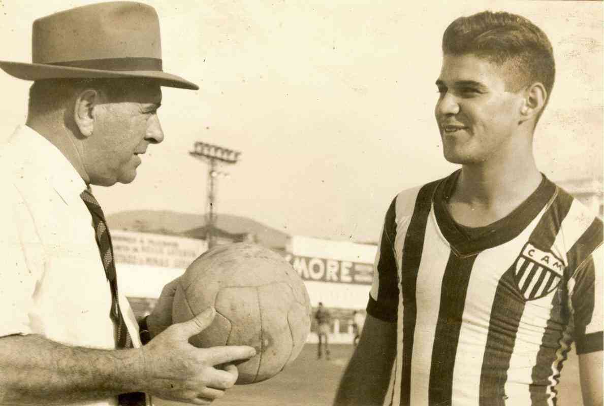 O técnico uruguaio Ricardo Díez foi campeão mineiro pelo Atlético em 1954 e 1955