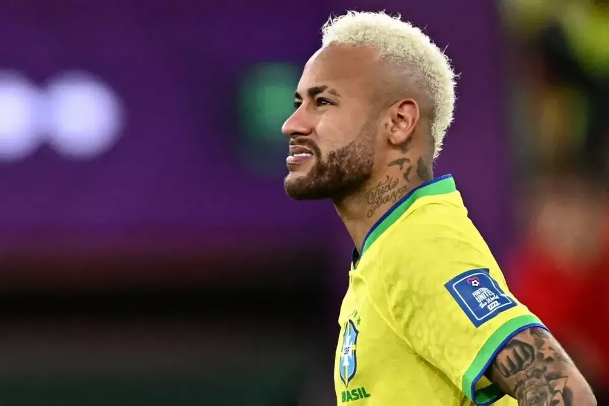 Neymar: o astro, que j havia indicado uma despedida, deixou seu futuro na Seleo em aberto aps a derrota para a Crocia