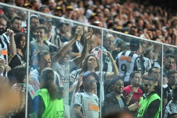 Fotos do duelo entre Atltico e La Equidad pela Copa Sul-Americana, no Independncia