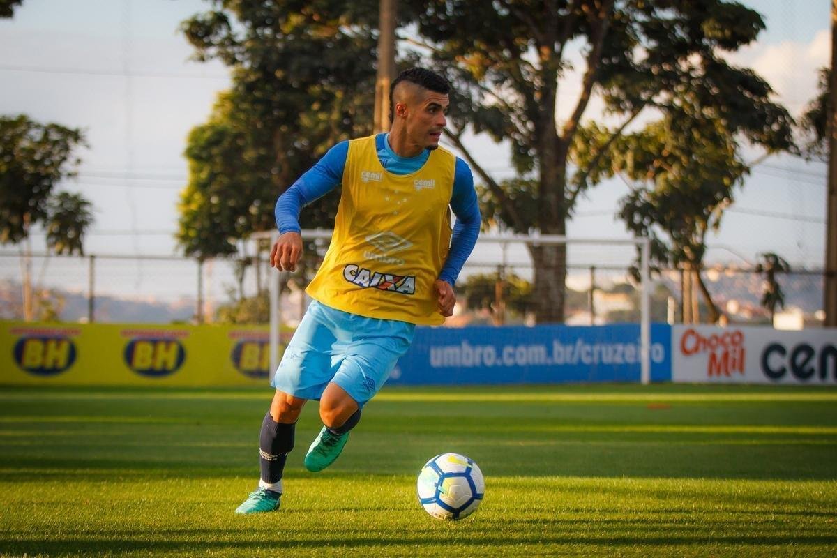 Imagens do treinamento do Cruzeiro s vsperas de duelo contra o Cear, pelo Brasileiro