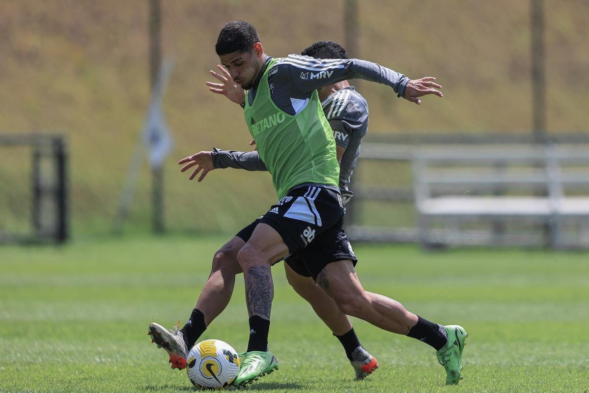 Imagens do treino do Atltico (8/9)